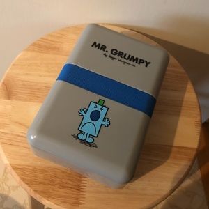 Mr Grumpy by Roger Hargreaves mini lunch box NWOT